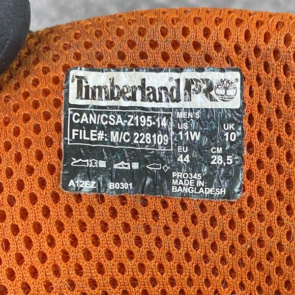 Timberland PRO Men's Alloy Toe Gridworks Waterproof 8" Work Boots Size 11W - Picture 3 of 16